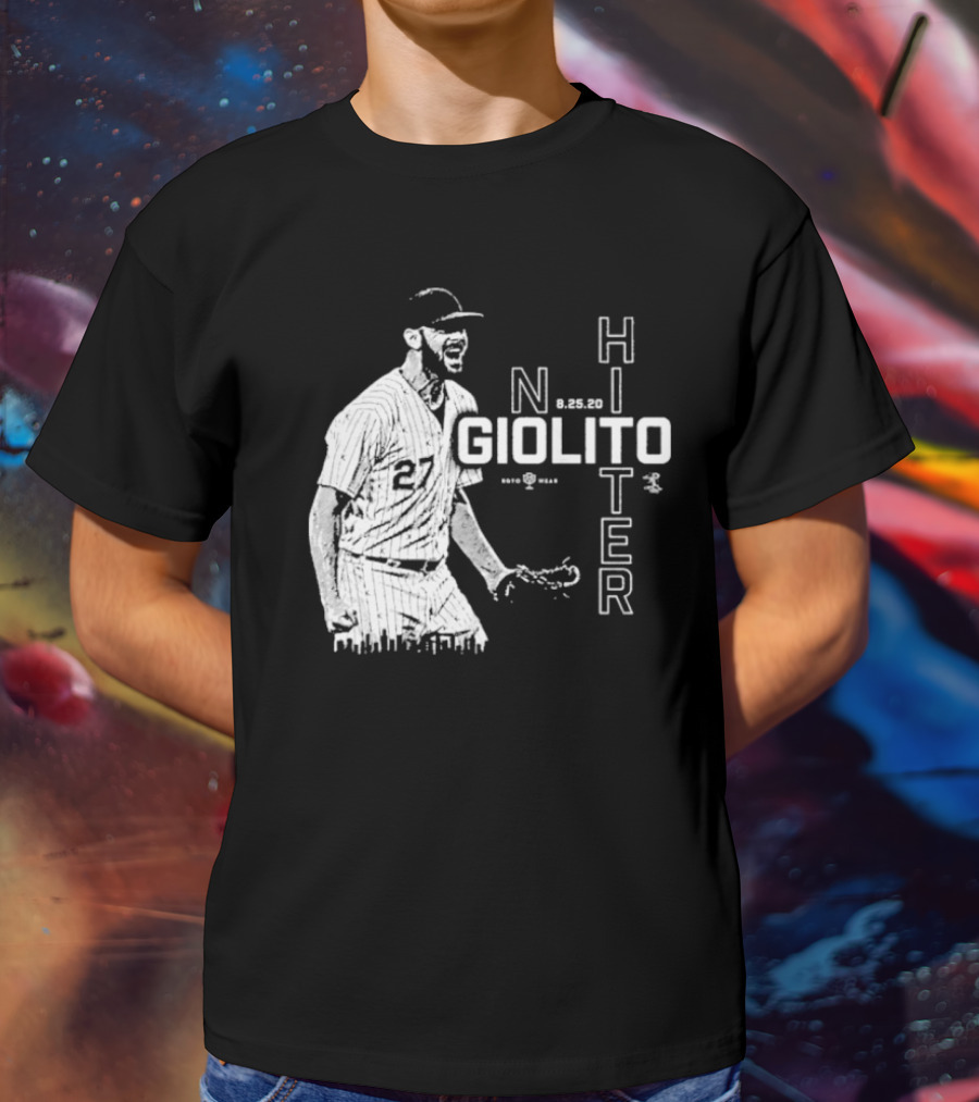 Lucas Giolito No Hitter Baseball Achievement Celebration T-Shirt