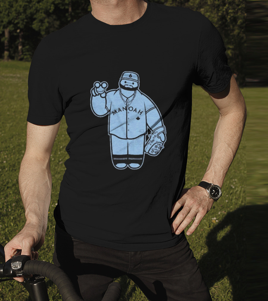 Manoah 6 Baseball Character Sports Graphic T-Shirt