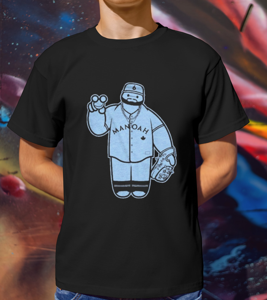 Manoah 6 Baseball Character Sports Graphic T-Shirt