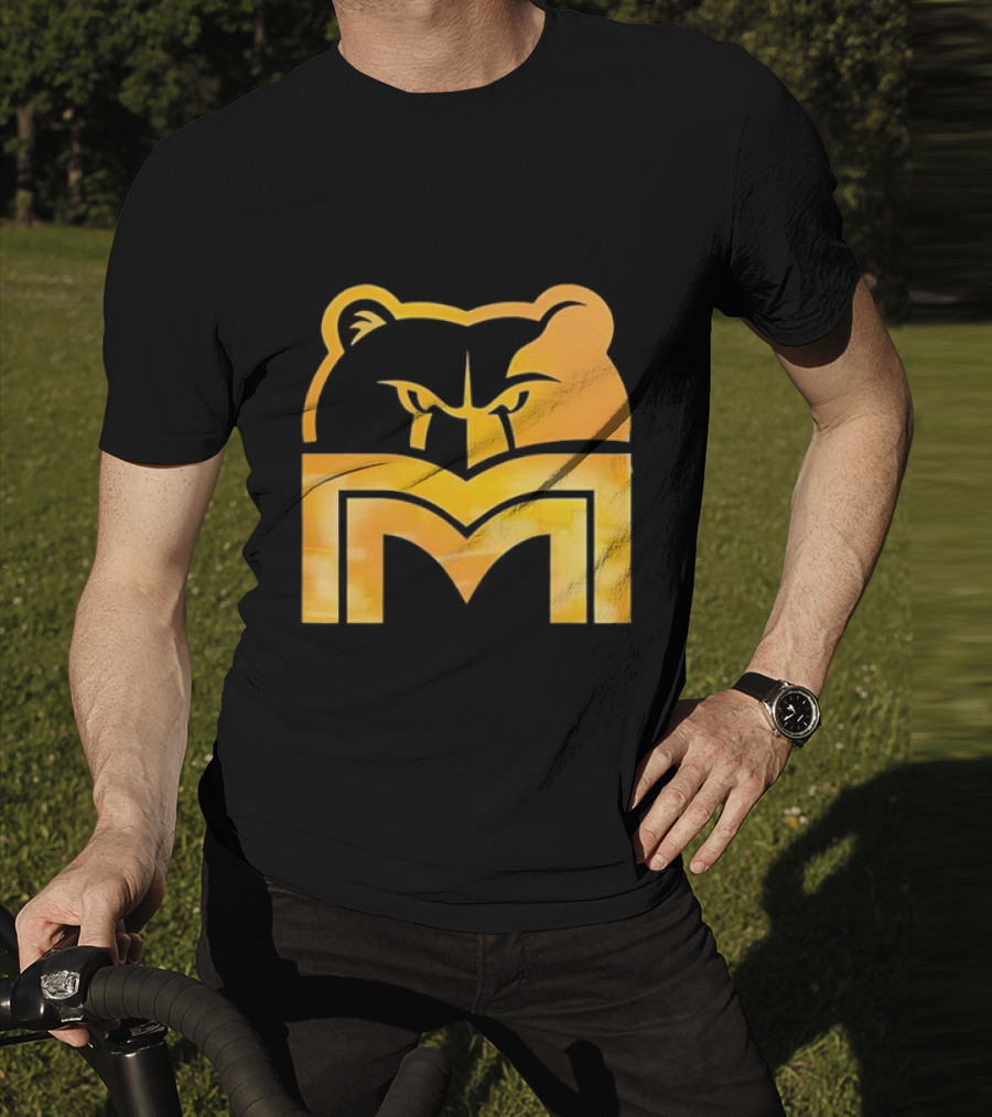 Memphis Grizzlies Playoff Pick Em 2025 Bear Head Logo T-Shirt