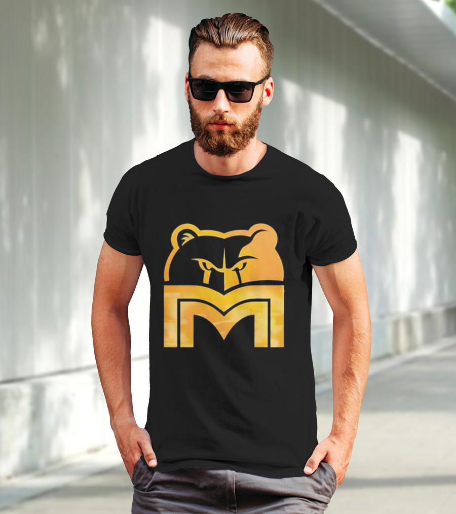 Memphis Grizzlies Playoff Pick Em 2025 Bear Head Logo T-Shirt