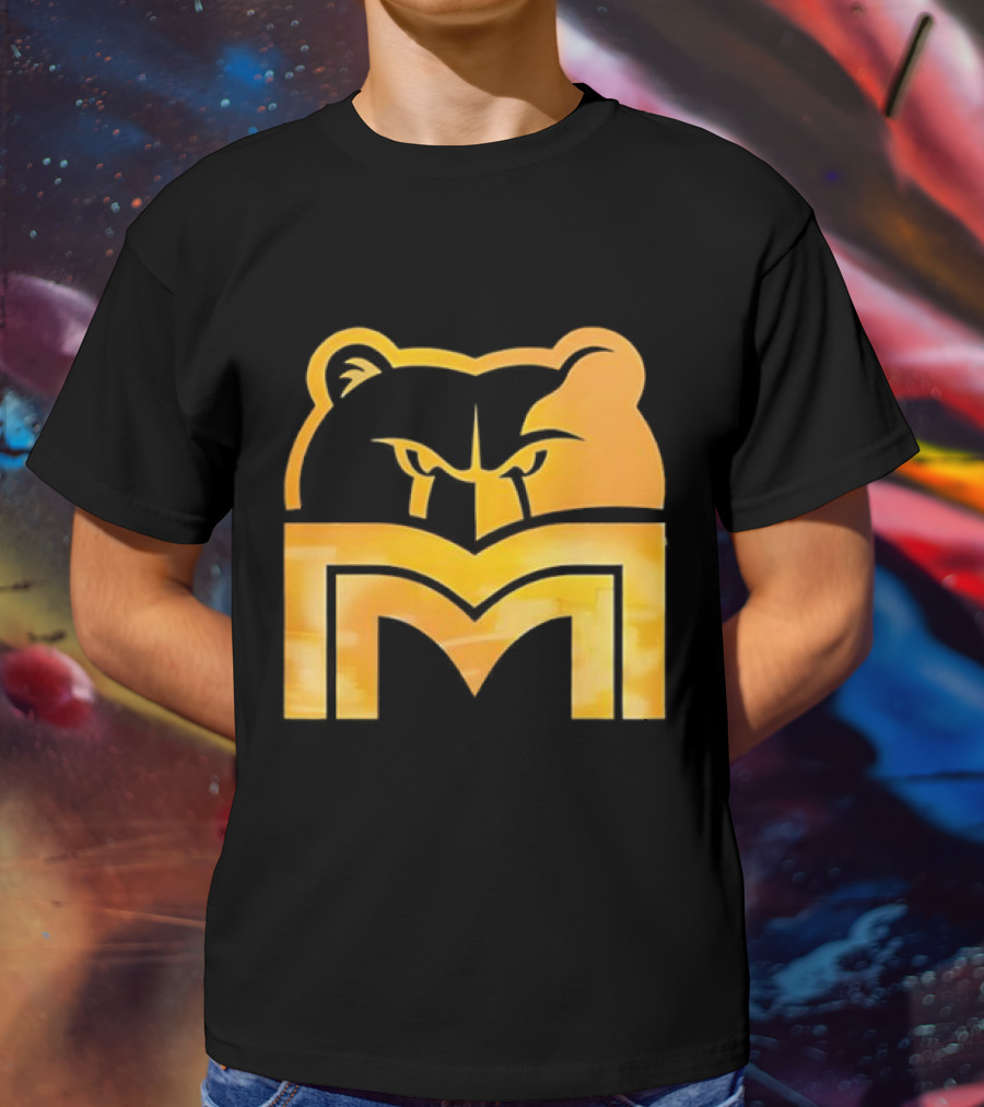 Memphis Grizzlies Playoff Pick Em 2025 Bear Head Logo T-Shirt