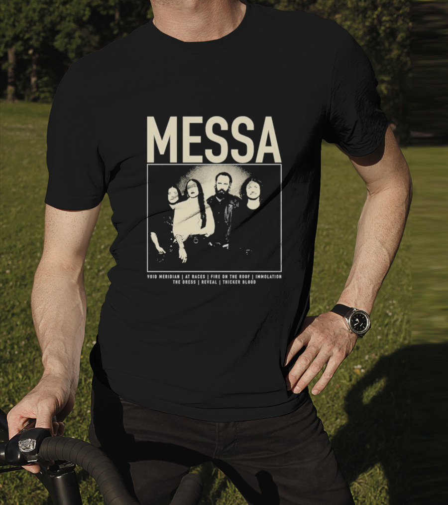 Messa Foxglove At Once Face On The Sand Unsolation The Drill I Dread Thicker Blood T-Shirt