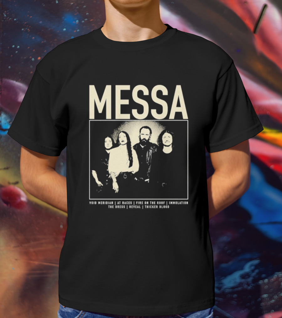 Messa Foxglove At Once Face On The Sand Unsolation The Drill I Dread Thicker Blood T-Shirt