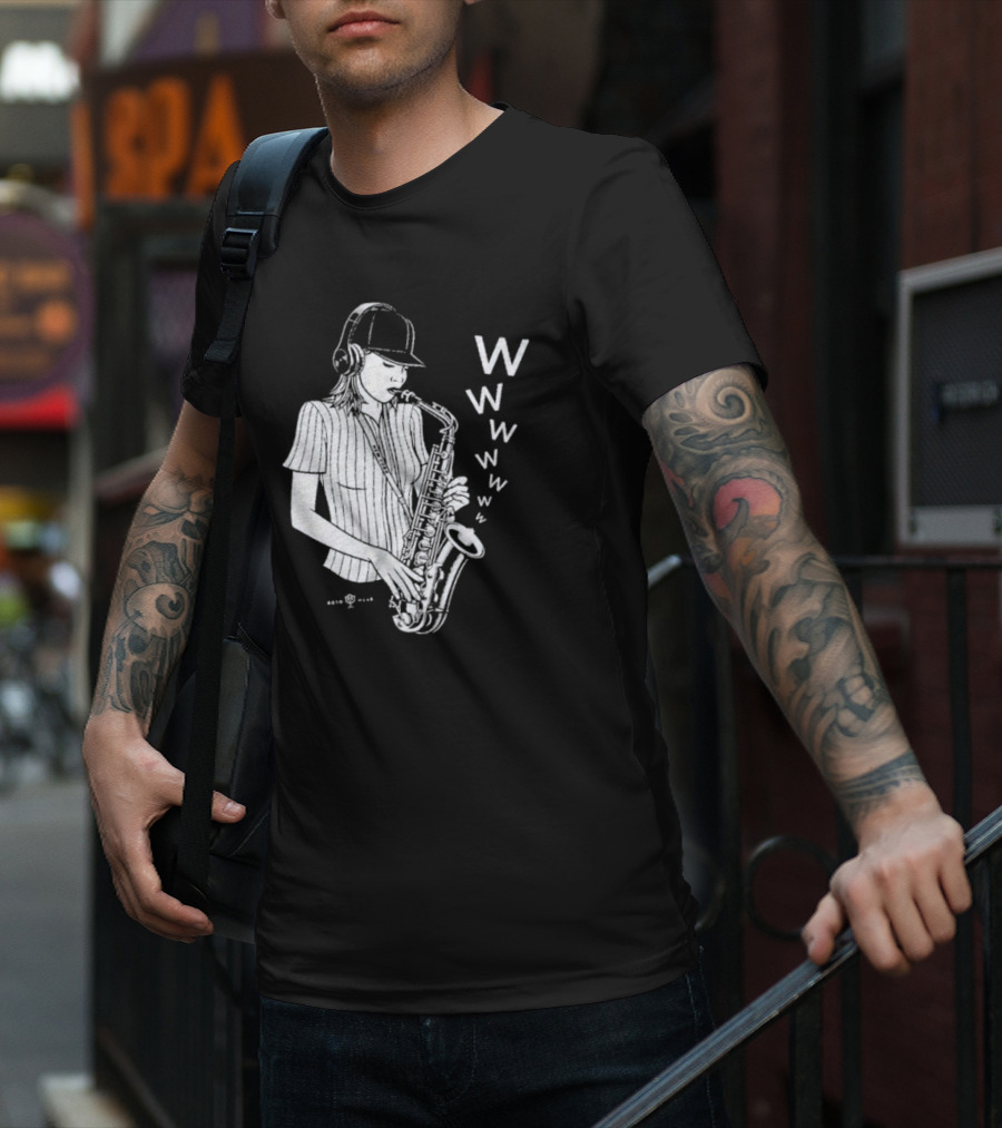 New York Yankees The Sax Lady T-Shirt