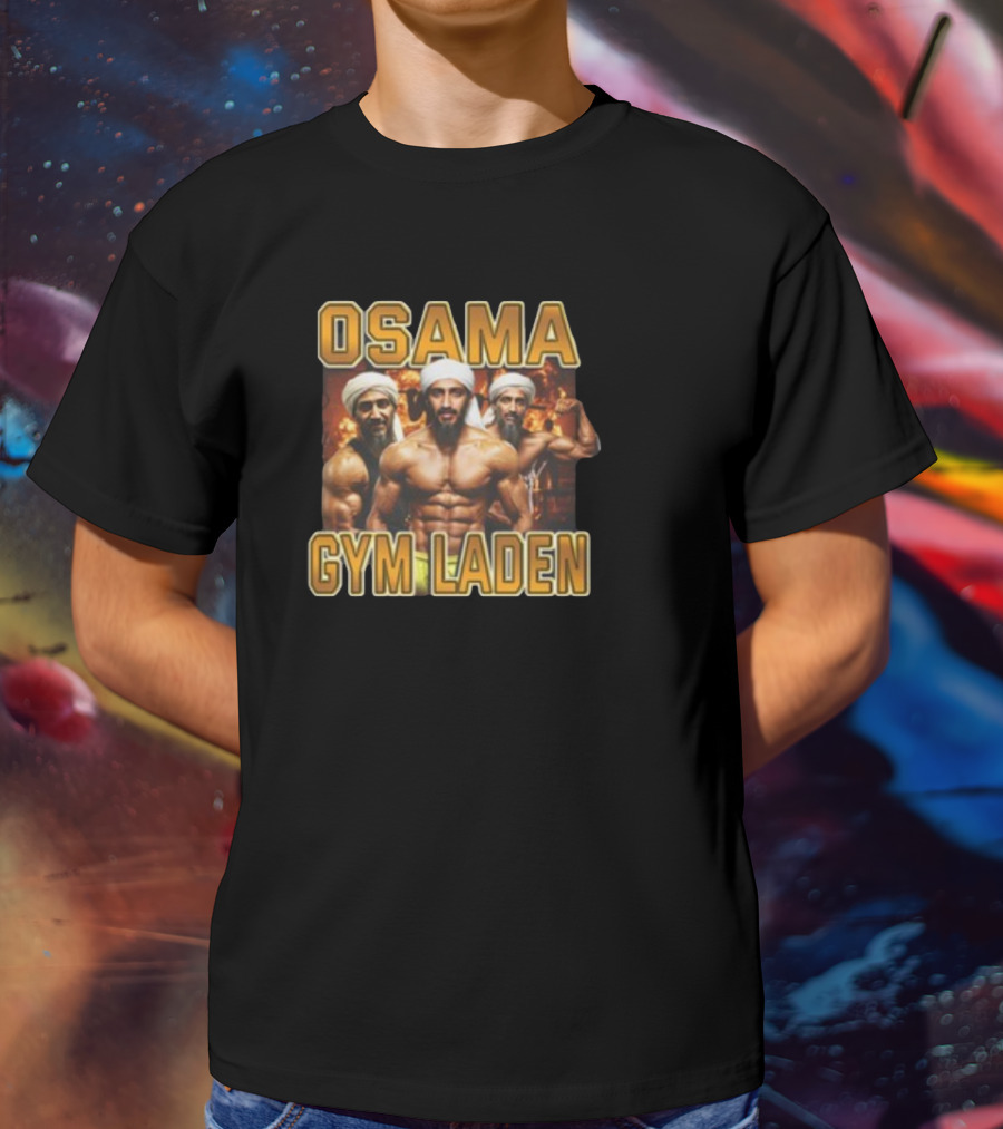 Osama Gym Laden Lifting T-Shirt