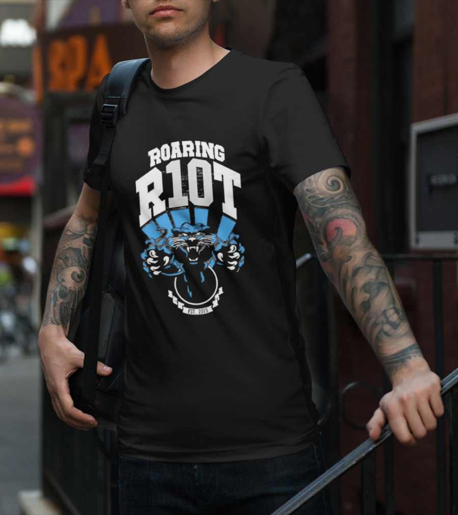 Roaring R1OT Blue Panther 2025 T-Shirt