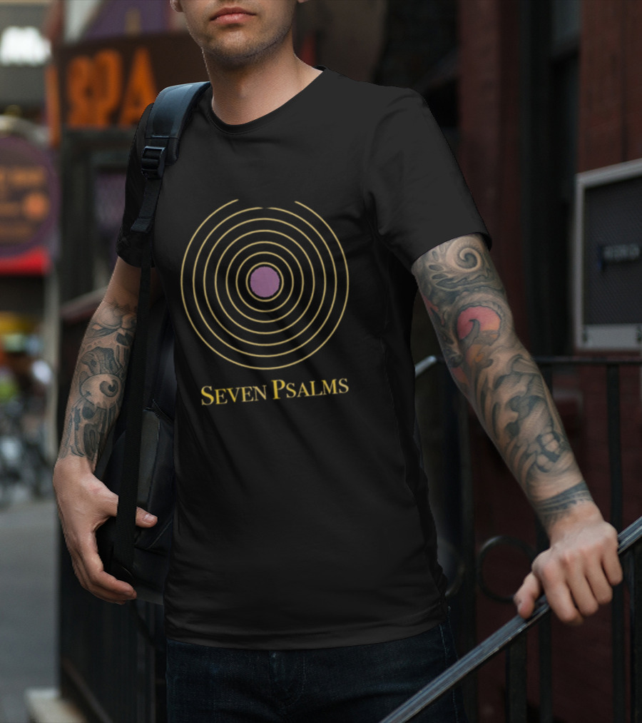 Paul Simon Seven Psalms Circular Pattern T-Shirt