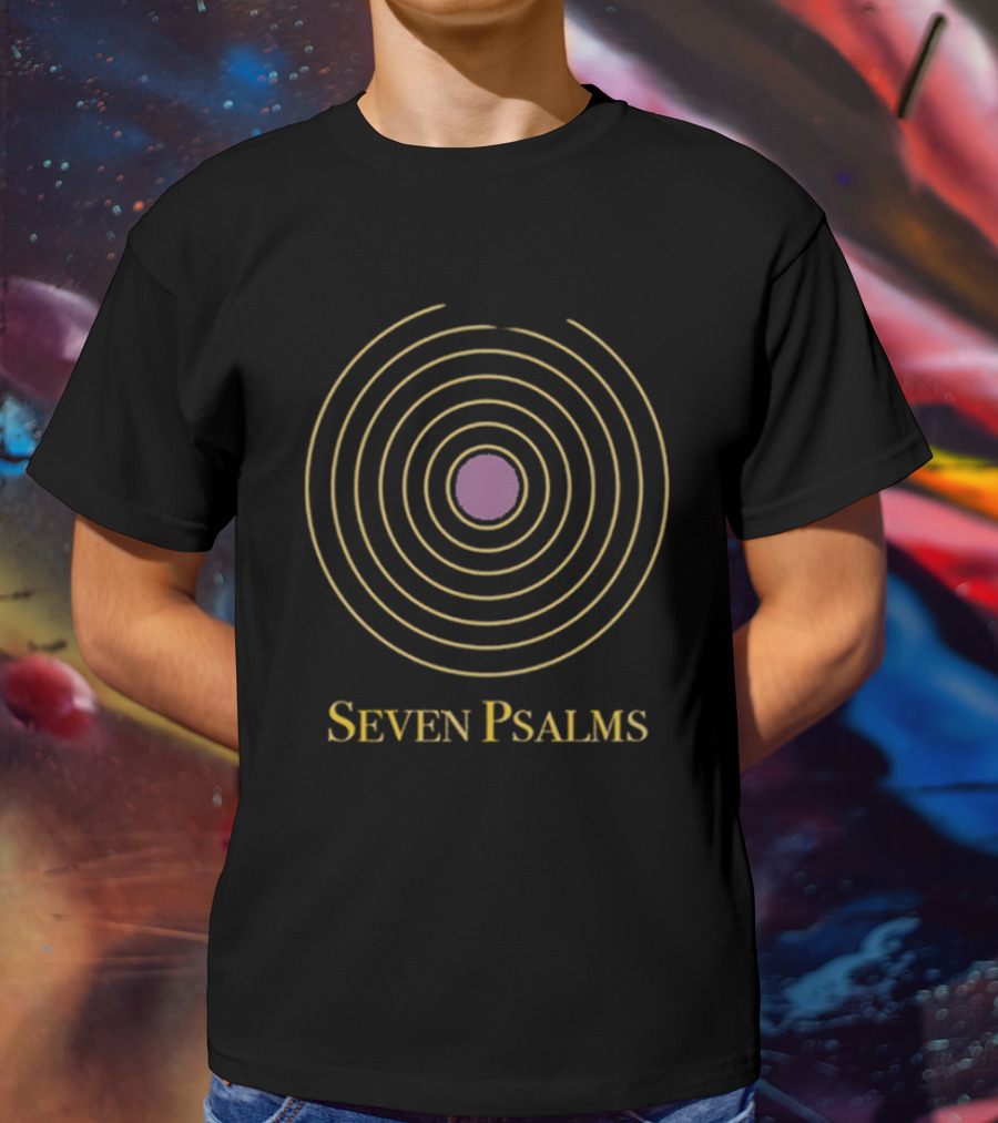 Paul Simon Seven Psalms Circular Pattern T-Shirt