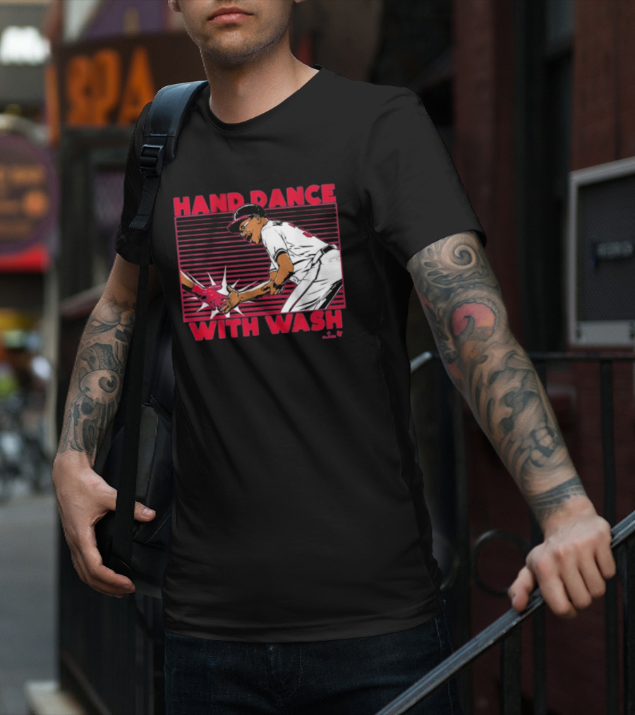 Hand Dance With Wash Baseball Celebration T-Shirt