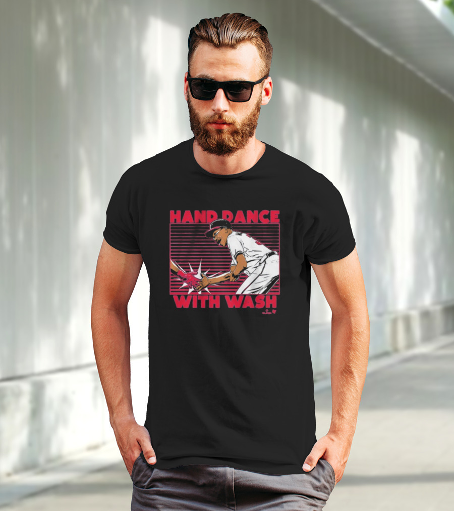 Hand Dance With Wash Baseball Celebration T-Shirt