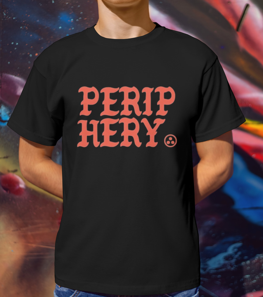 Periphery Old English Style Text Red T-Shirt