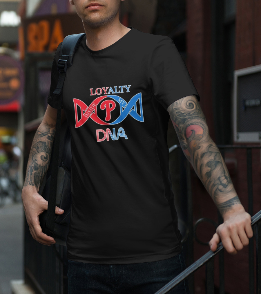 Philadelphia Phillies Loyalty Inside My DNA T-Shirt
