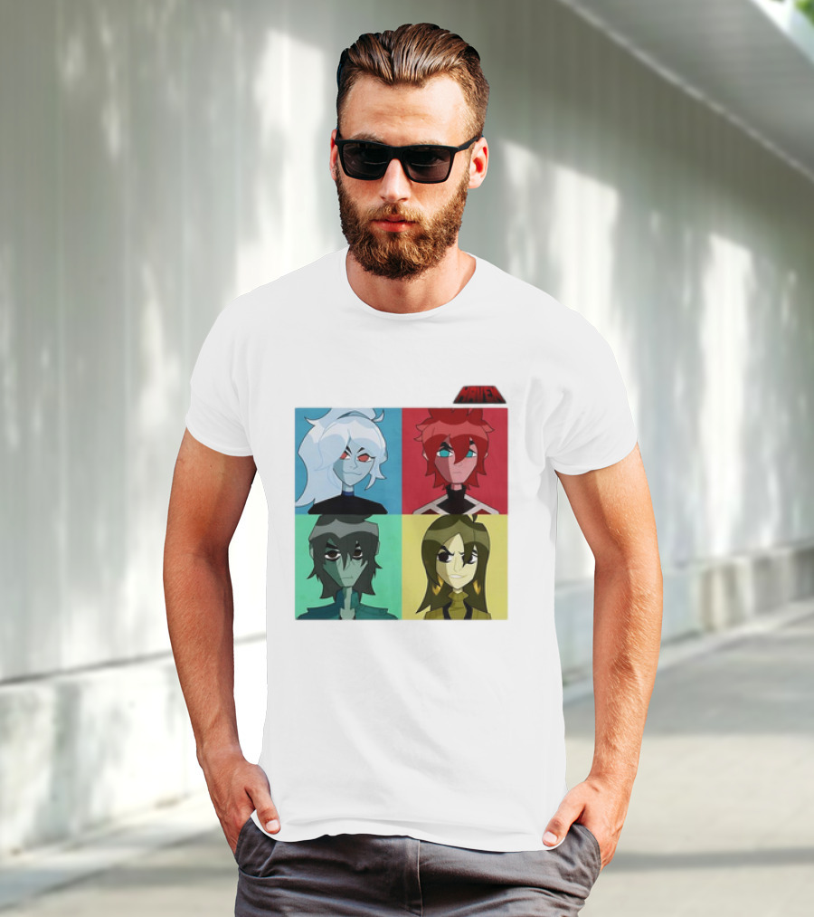 HAVEN Character Cast Art Style With Four Characters T-Shirt