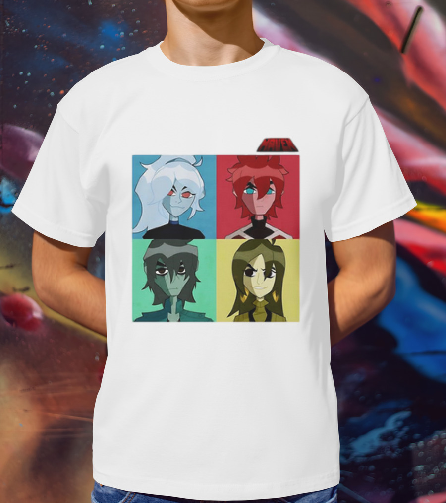 HAVEN Character Cast Art Style With Four Characters T-Shirt