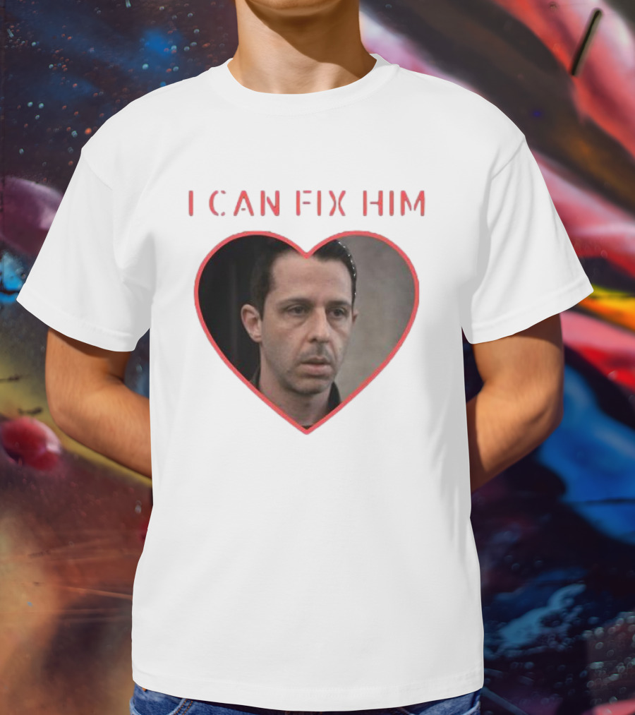 I Can Fix Him Kendall Roy Heart Outline Fan Merch T-Shirt