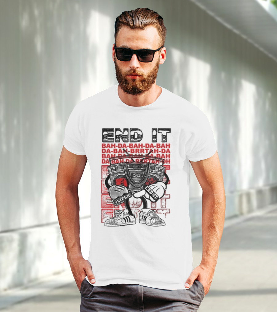End It Holymountainprinting Baltimore Hardcore HB Lifer Ba Ba Ba Ba Ba Ba Ba Ba T-Shirt
