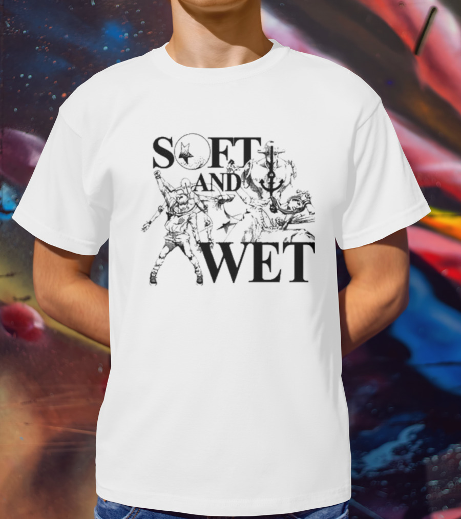 Hoshi Pieces JoJo's Bizarre Adventure Soft And Wet 6Oz Style T-Shirt