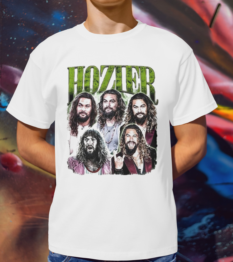Hozier Jason Momoa Collage T-Shirt