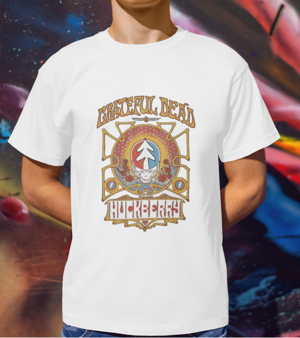 Grateful Dead Huckberry Steal Your Face Iconic Collaboration T-Shirt