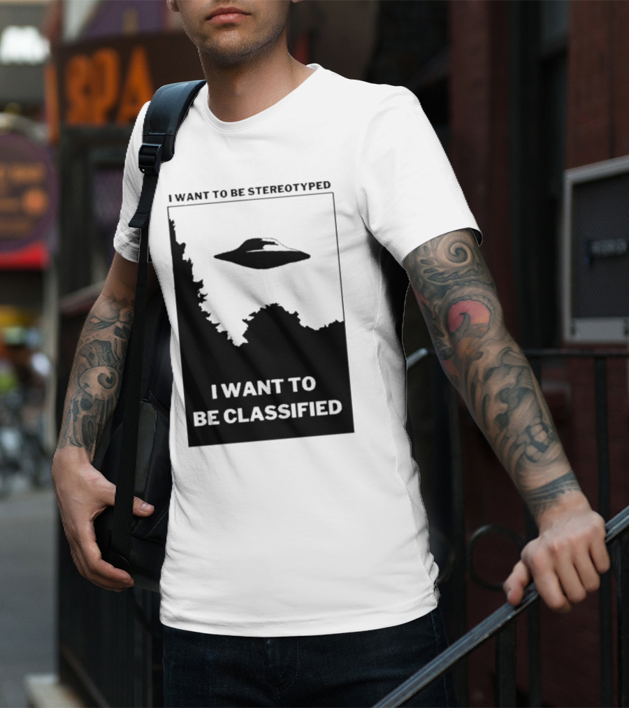 I Want To Be Stereotyped I Want To Be Classified Dead Kennedys T-Shirt