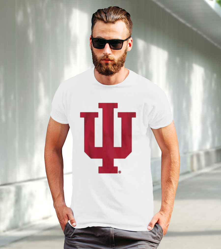 Indiana Hoosiers IU Crimson Emblem T-Shirt