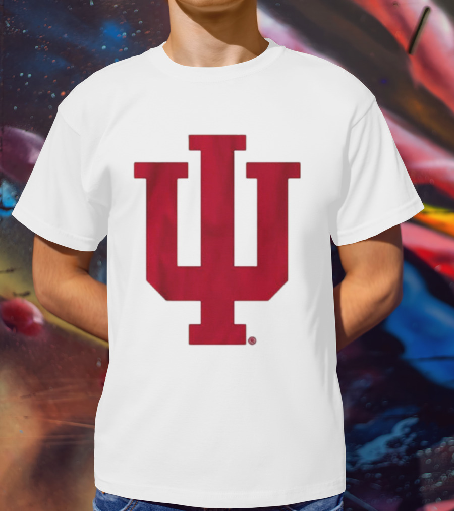 Indiana Hoosiers IU Crimson Emblem T-Shirt