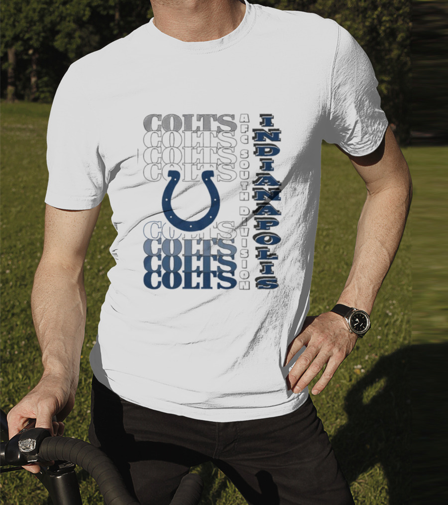 Indianapolis Colts AFC South Division Classic Colts Branding T-Shirt