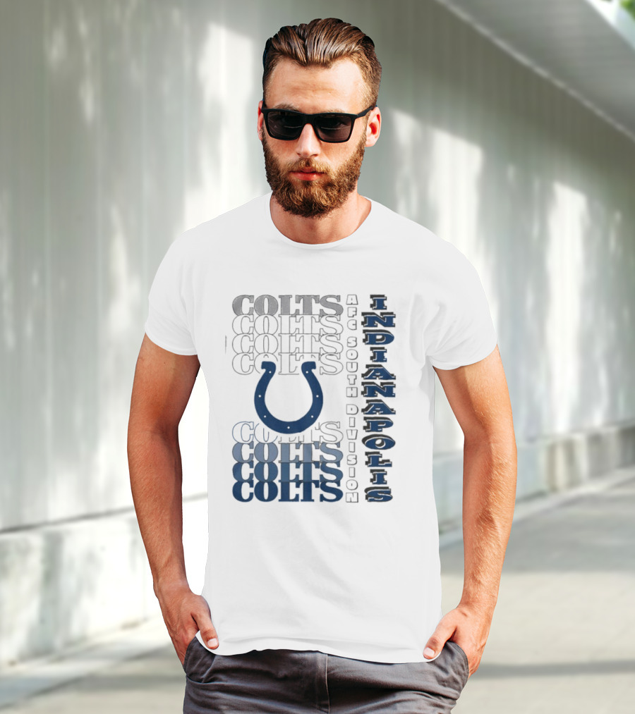 Indianapolis Colts AFC South Division Classic Colts Branding T-Shirt