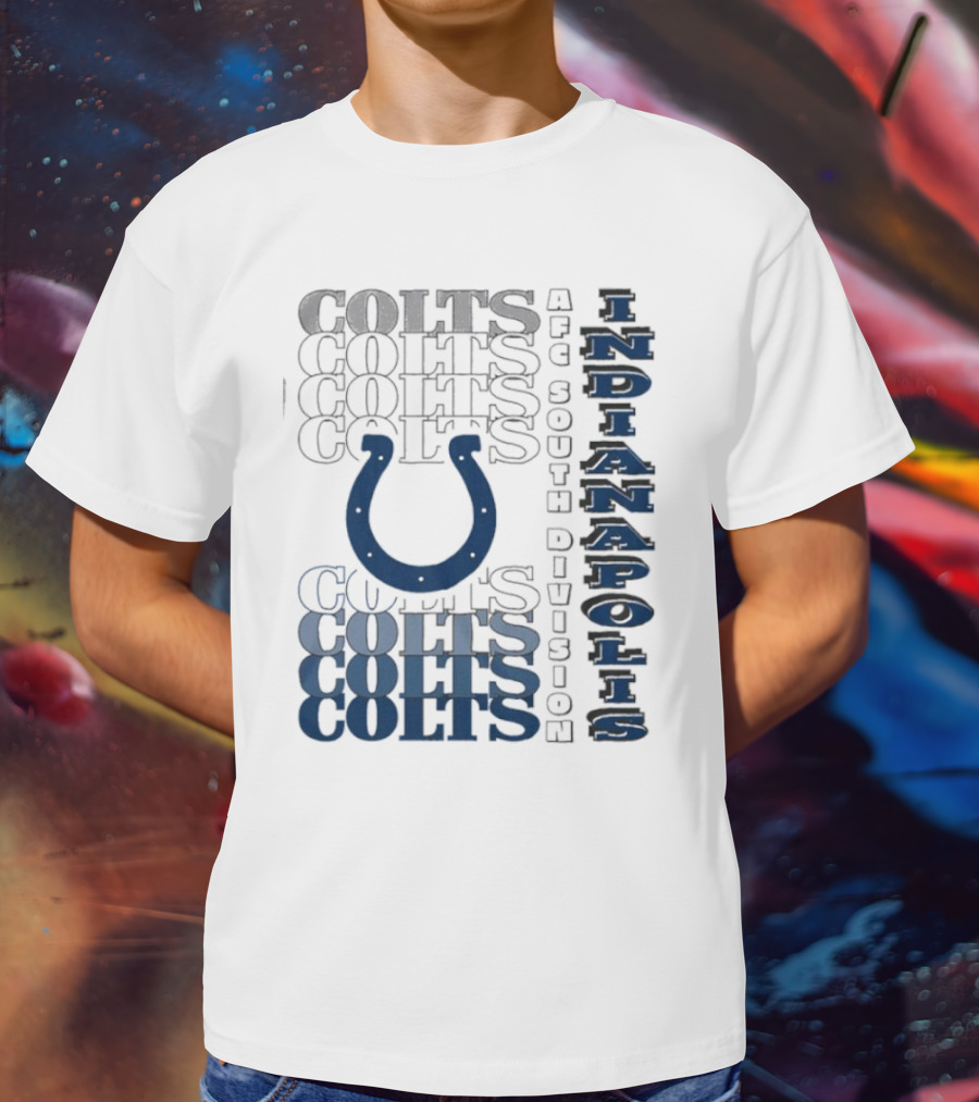 Indianapolis Colts AFC South Division Classic Colts Branding T-Shirt