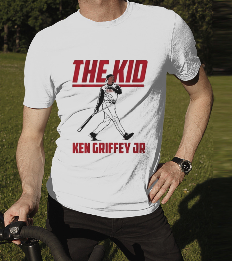 Ken Griffey Jr Cincinnati The Kid Baseball Legend T-Shirt