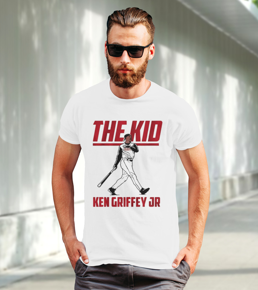 Ken Griffey Jr Cincinnati The Kid Baseball Legend T-Shirt