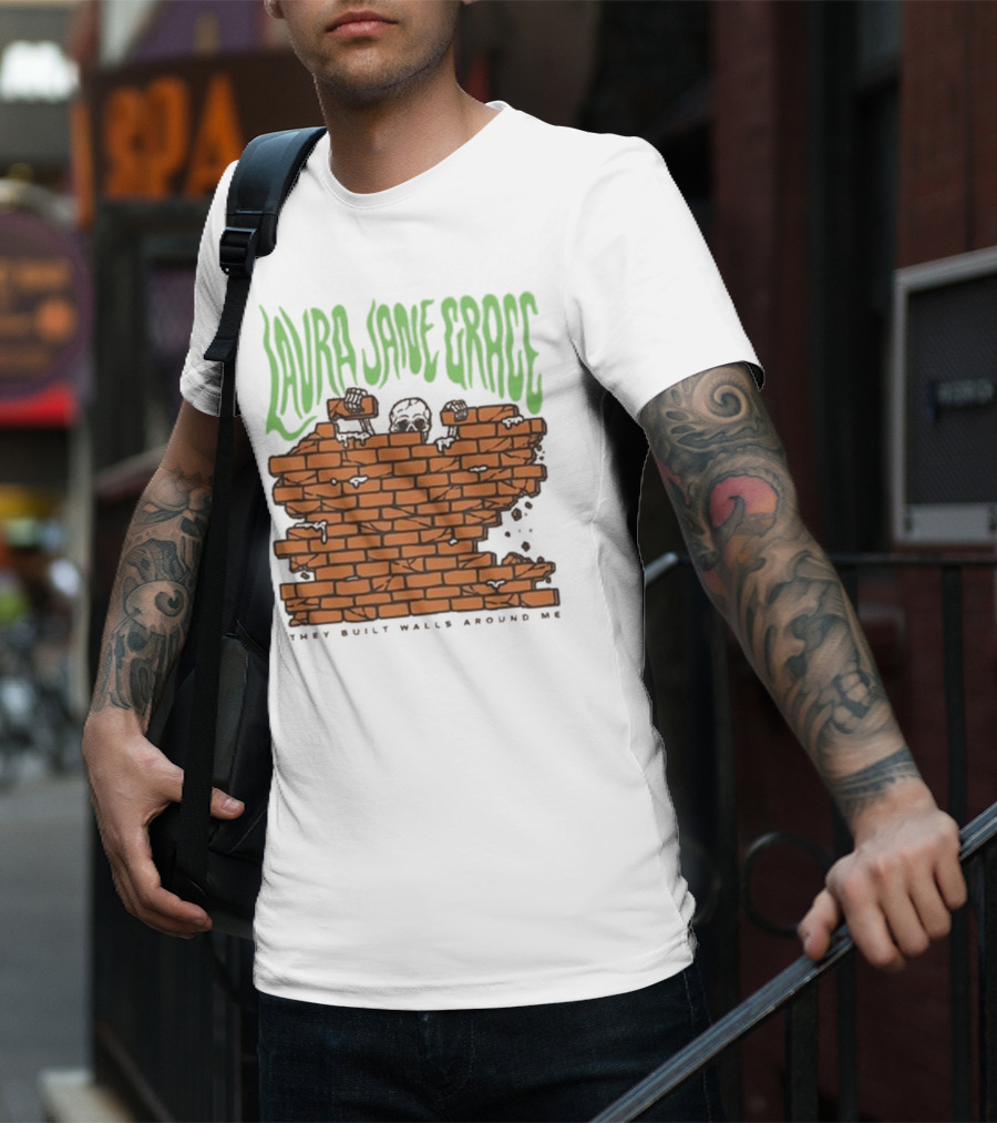 Laura Jane Grace Walls They Built Walls Around Me T-Shirt