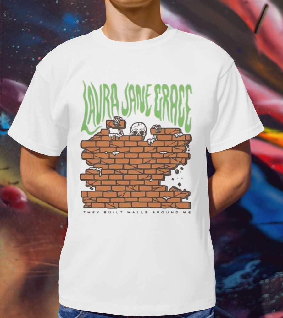 Laura Jane Grace Walls They Built Walls Around Me T-Shirt