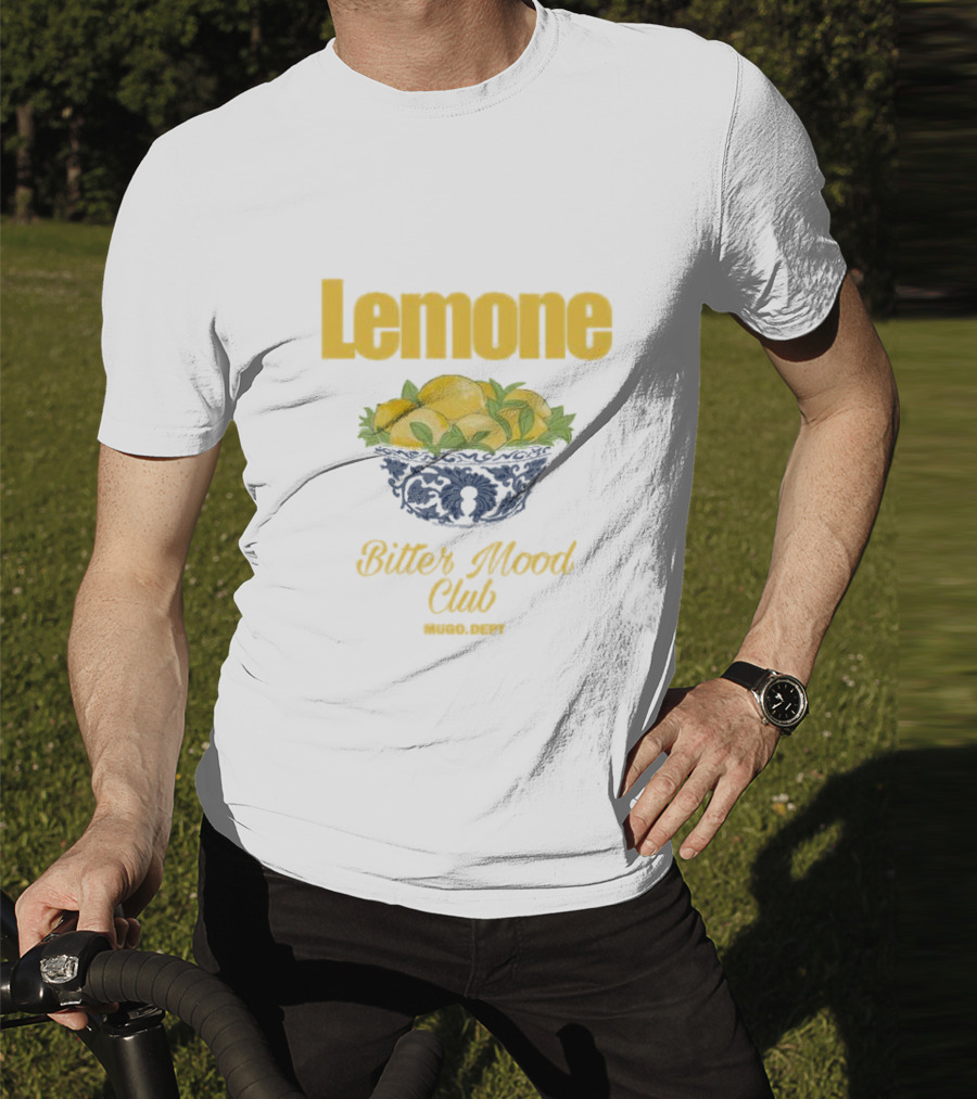 Lemone Bitter Mood Club O Dept Lemons In Bowl T-Shirt