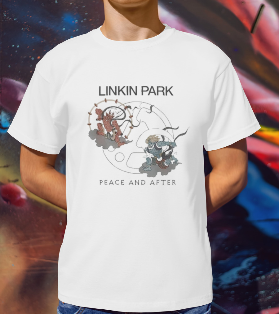 Linkin Park Peace And After Wind And Thunder Gods Collaboration T-Shirt