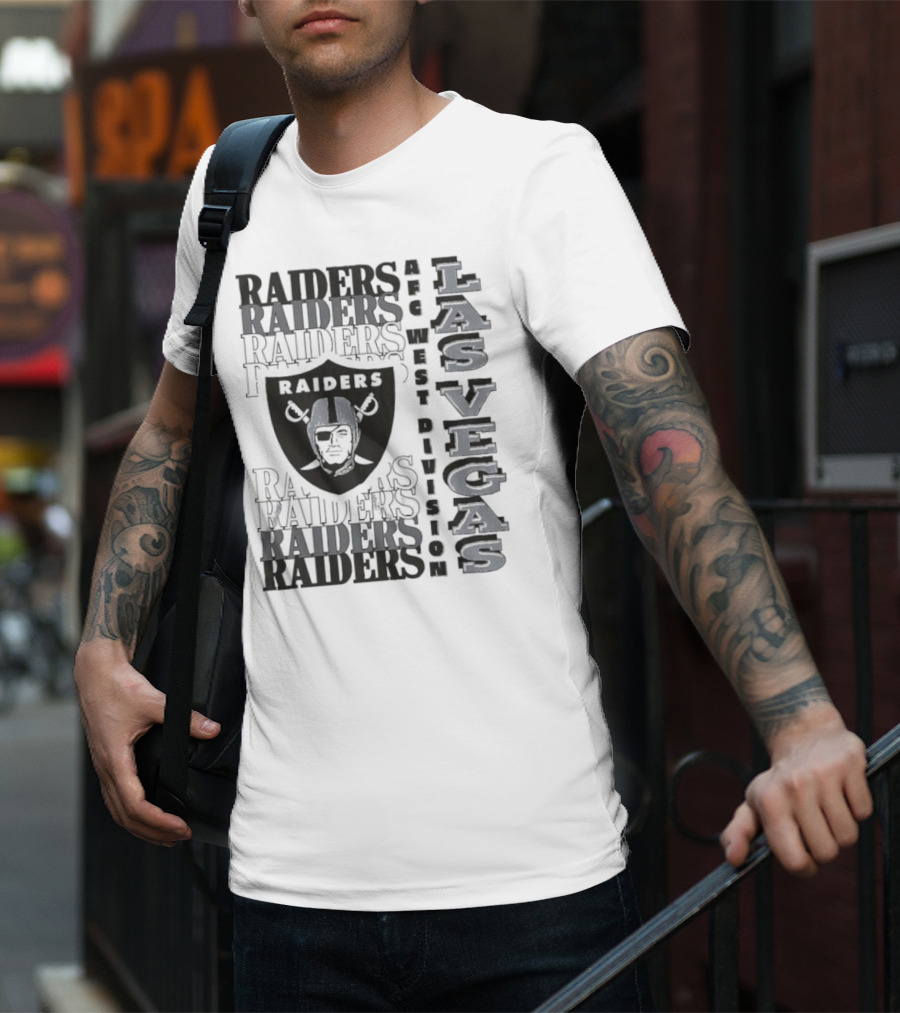 Las Vegas Raiders AFC West Division T-Shirt