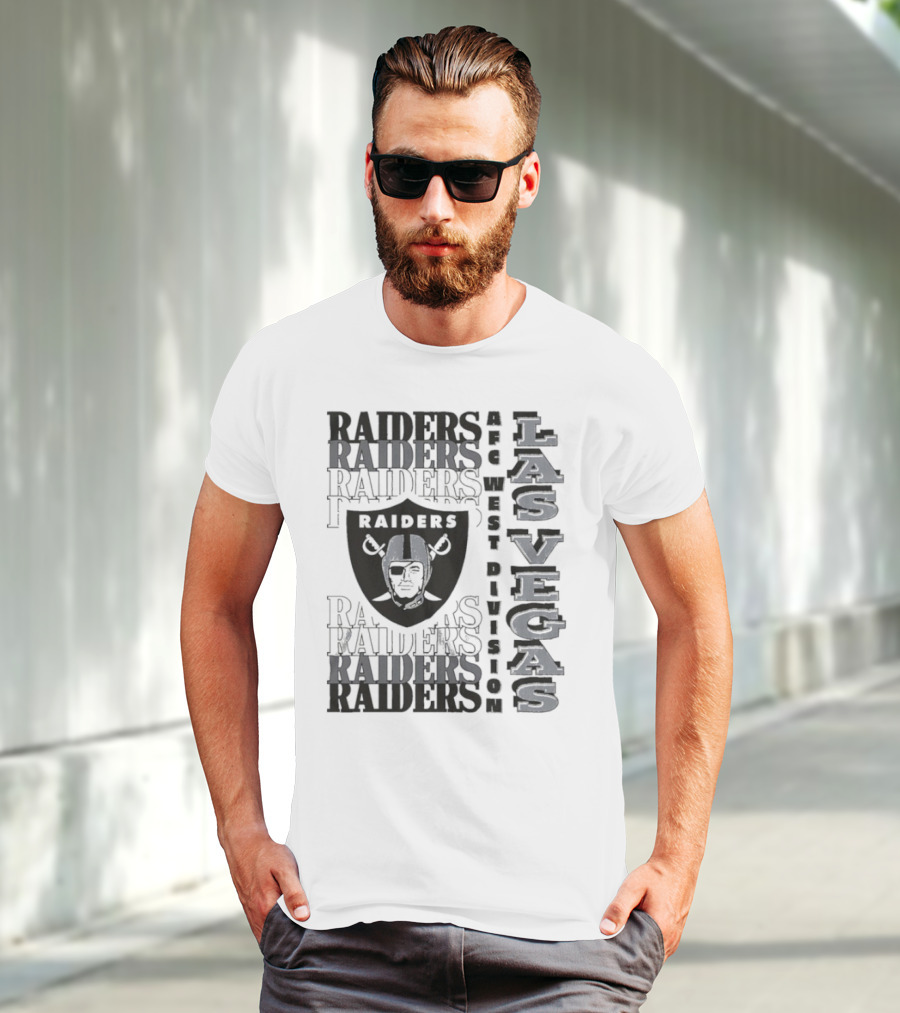 Las Vegas Raiders AFC West Division T-Shirt