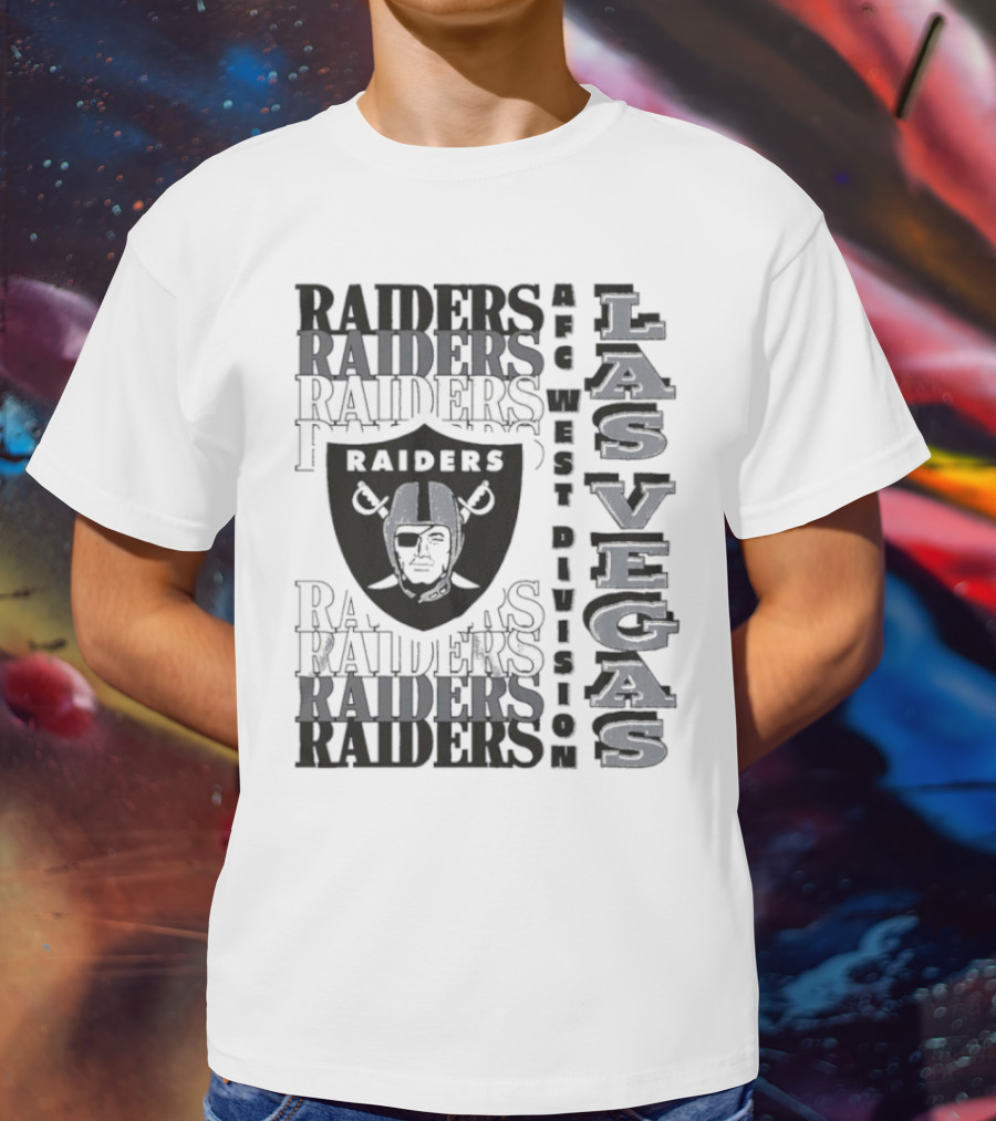 Las Vegas Raiders AFC West Division T-Shirt