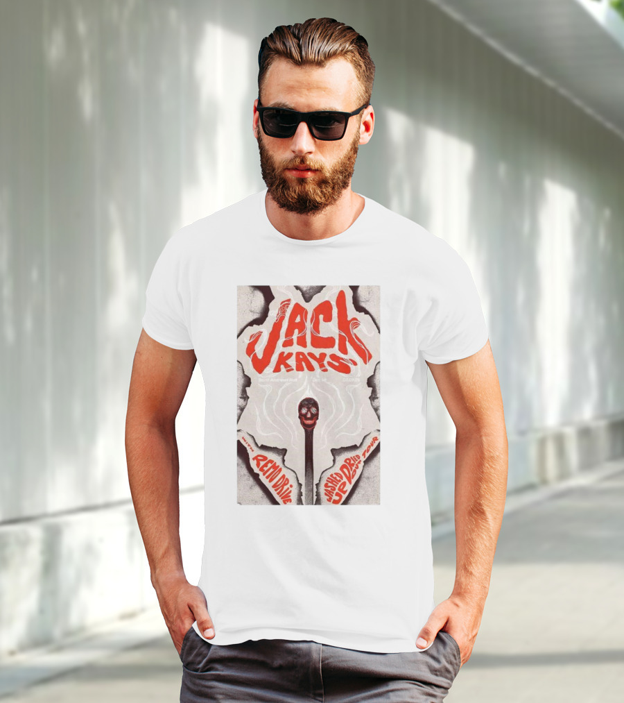 Jack Kays March 9 2025 St. Andrew’s Hall Detroit Featuring Remo Drive Washed Up Dried Up Tour T-Shirt