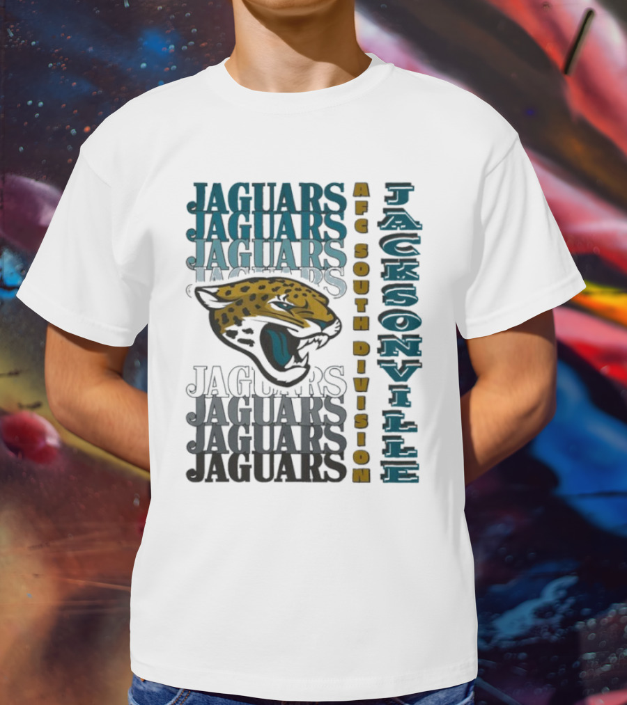 Jacksonville Jaguars AFC South Division Bold Team Spirit T-Shirt