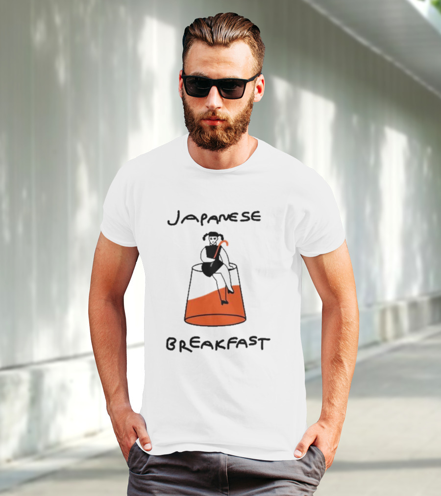 Japanese Breakfast Juice Box Illustration Tee T-Shirt