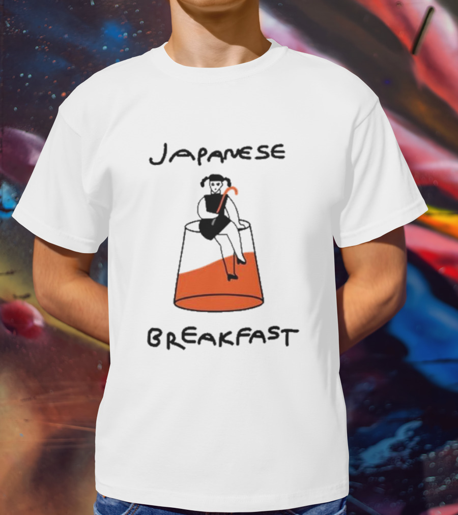 Japanese Breakfast Juice Box Illustration Tee T-Shirt