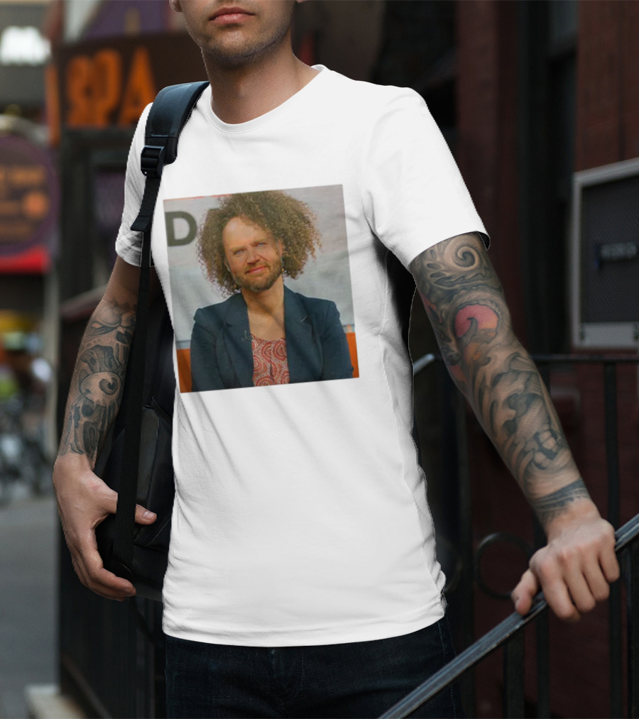 JD Dolezal JD Vance Meme Face Swap Comedy T-Shirt