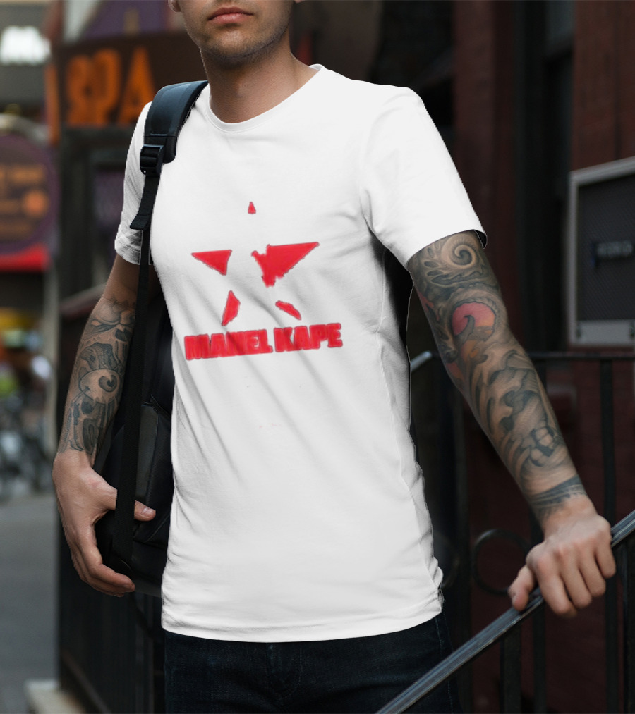 Star Boy Manel Kape Red Star Fighter T-Shirt