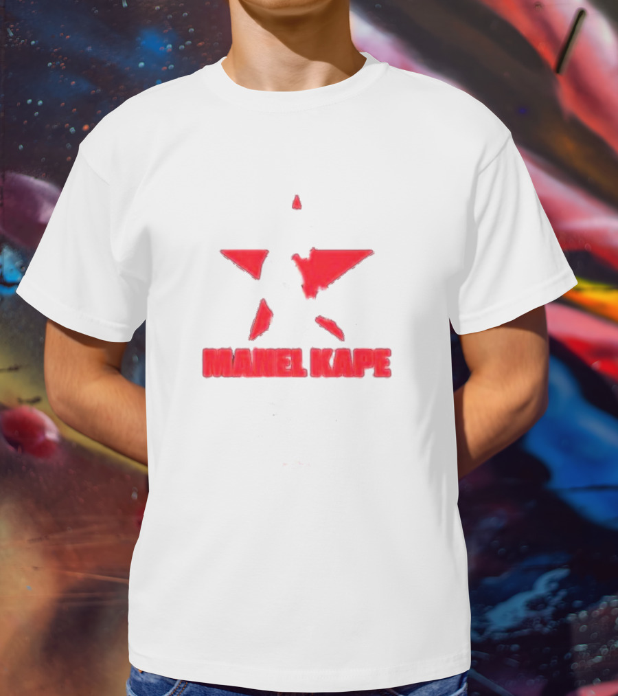 Star Boy Manel Kape Red Star Fighter T-Shirt