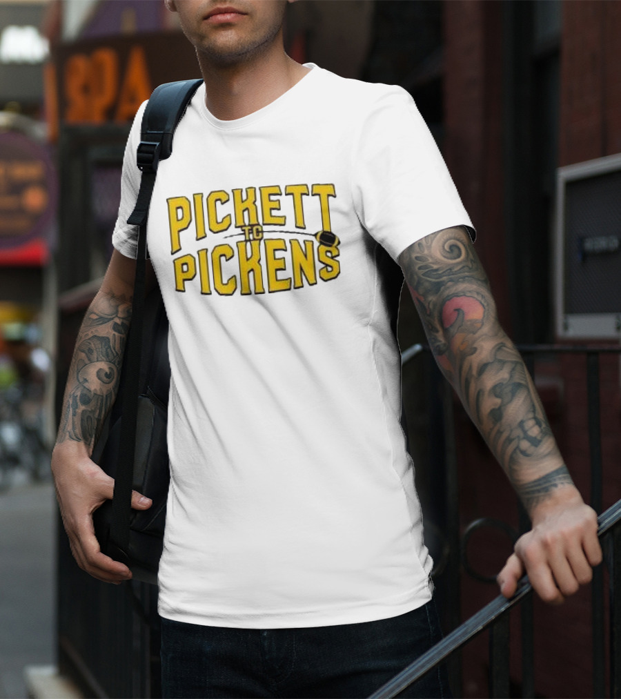 "Jersey Jerry Pickett To Pickens Football Theme" T-Shirt