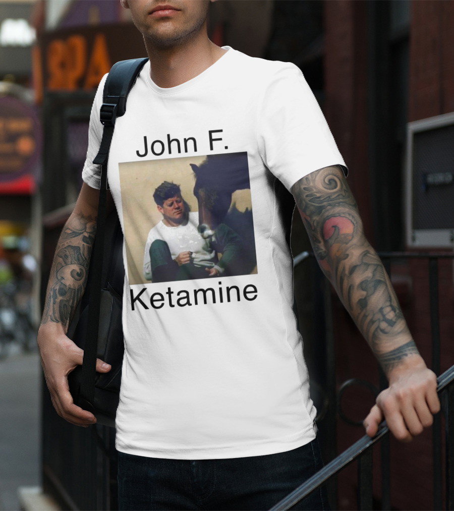 John F. Ketamine Horseman Interaction T-Shirt