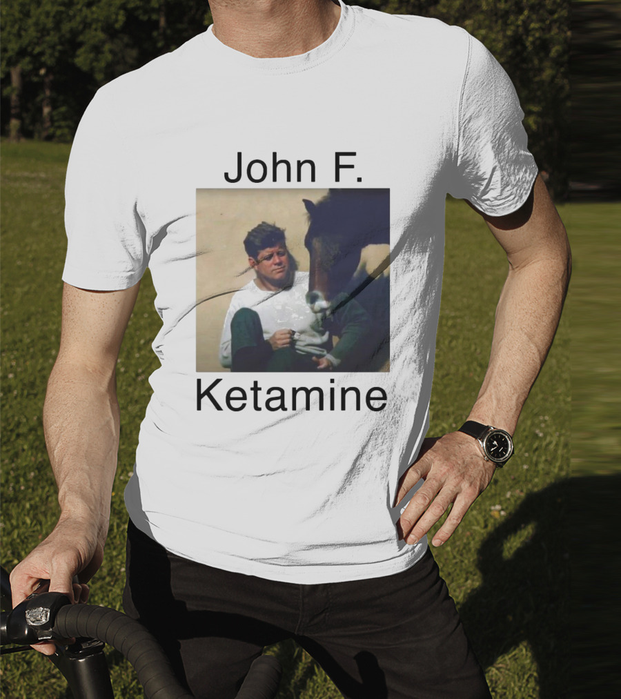 John F. Ketamine Horseman Interaction T-Shirt
