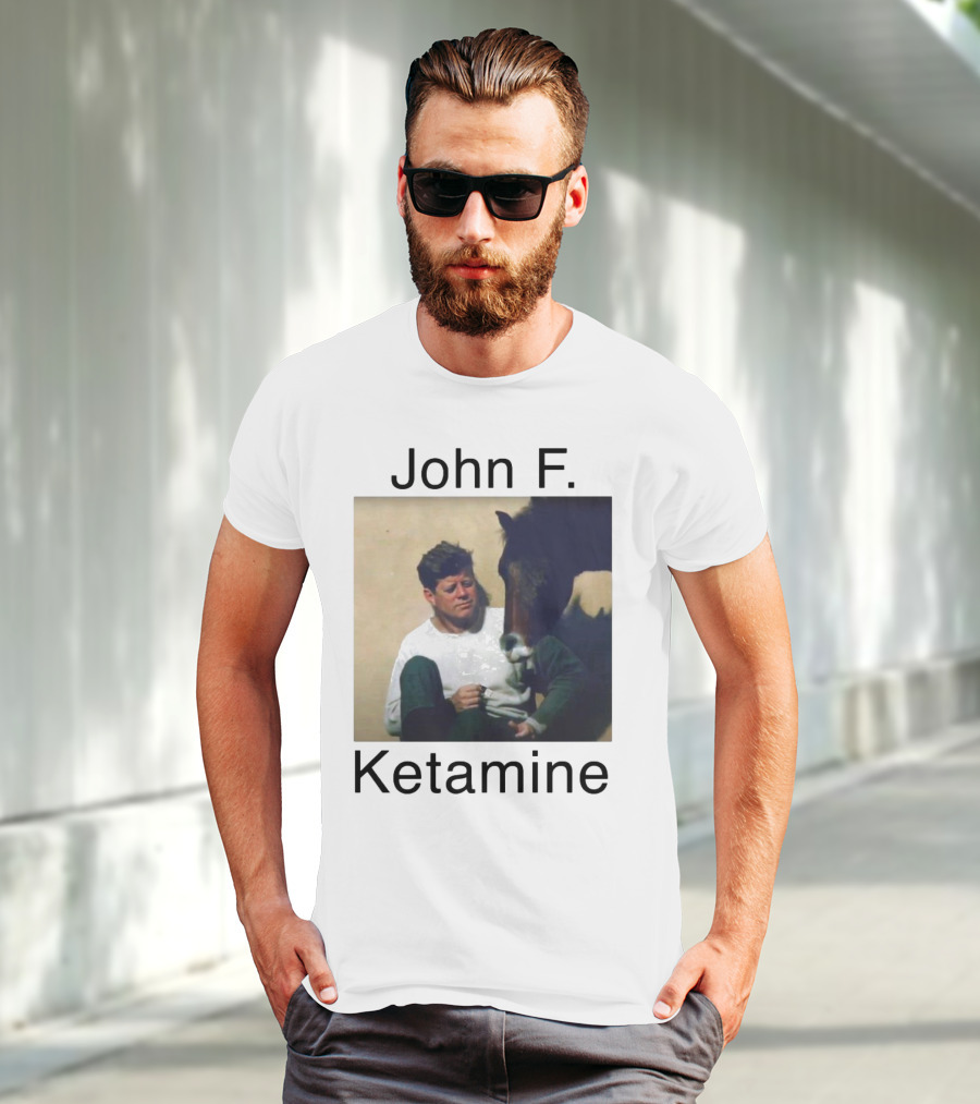 John F. Ketamine Horseman Interaction T-Shirt